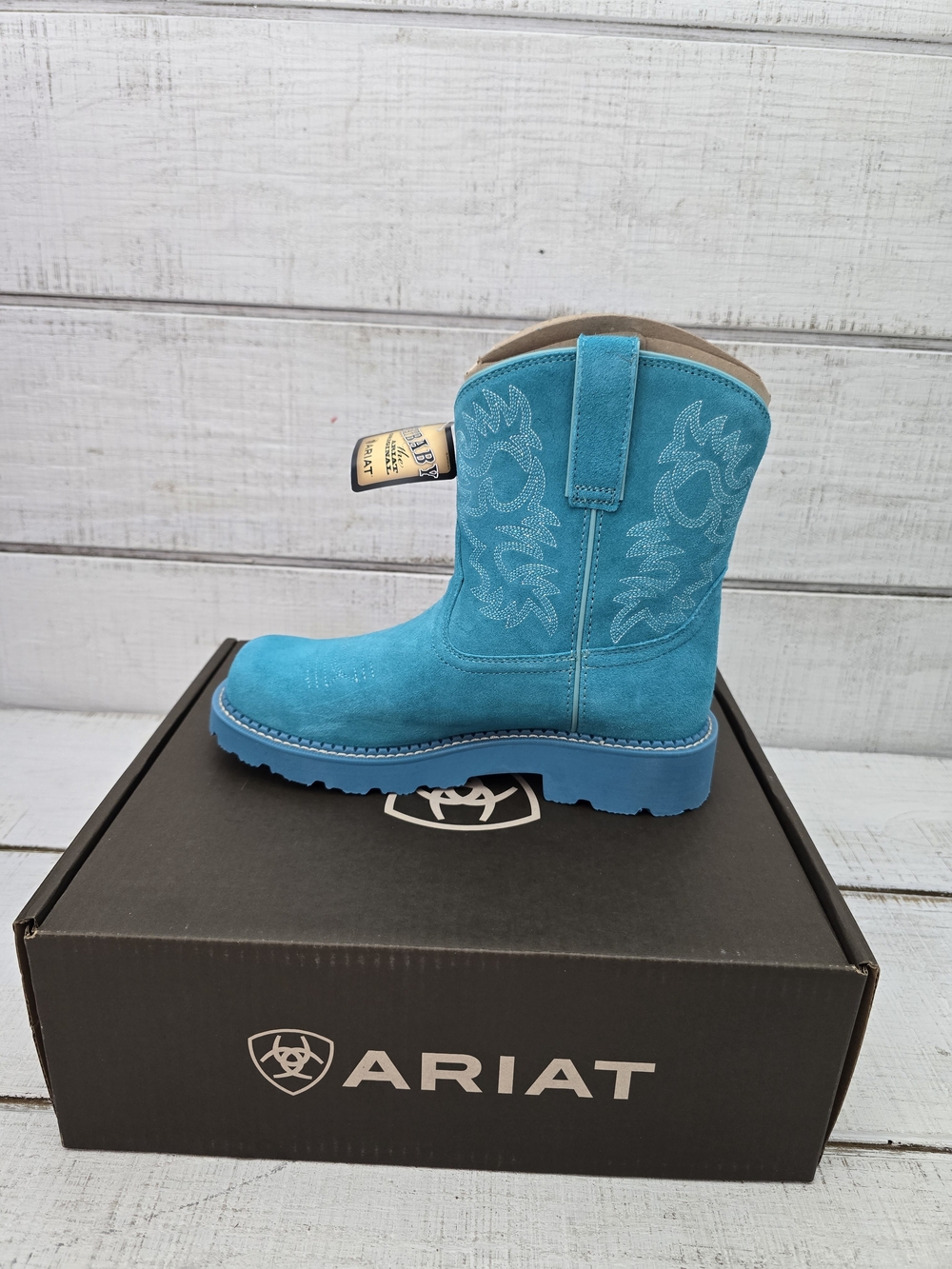 Turquoise Ariat Fatbaby's 🩵 - Picture 4 of 5